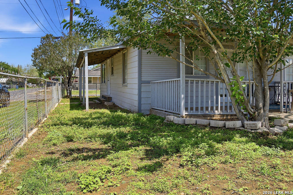 116 Matlock Poth, TX 78147 - Photo 10 of 41 a backyard of a house with lots of green space