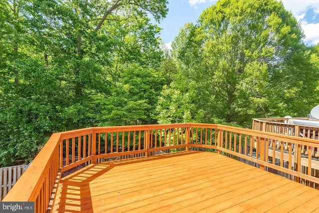 a view of balcony with deck and outdoor space