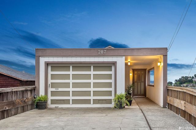 $1,185,000 | 287 Humboldt Road, Brisbane, CA 94005