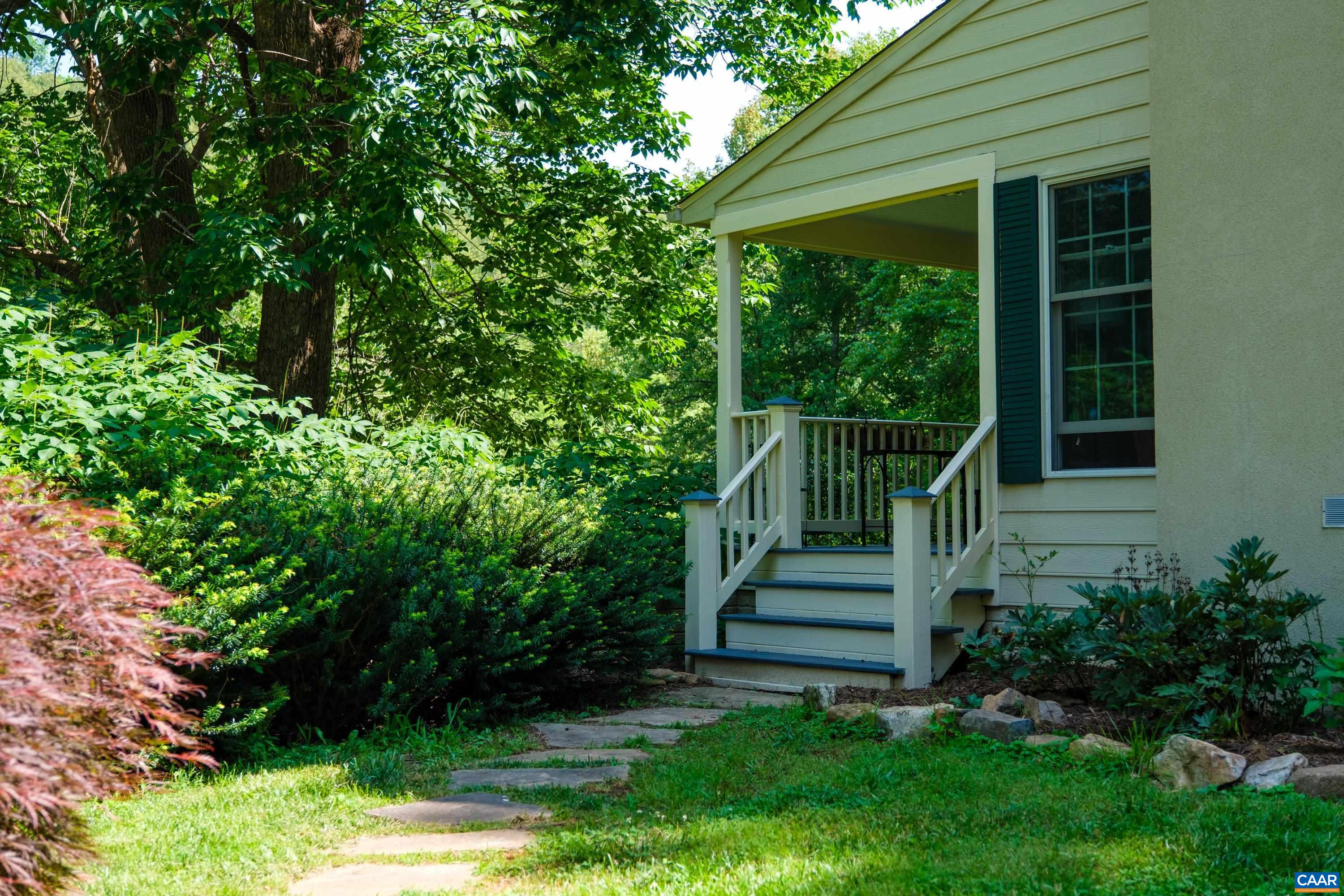 4375 Taylor Creek Road Afton, VA 22920 - Photo 15 of 75 a front view of a house with a garden