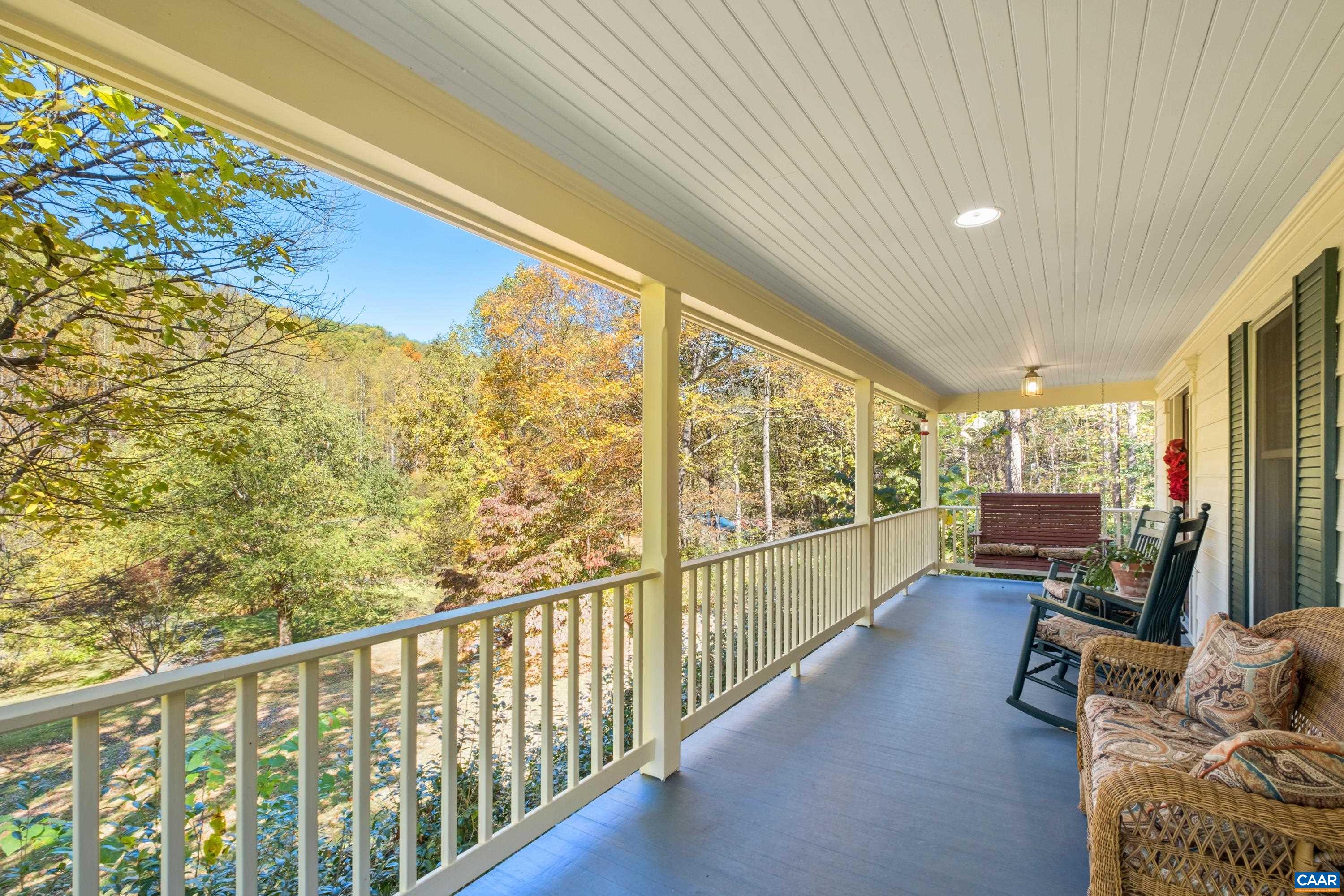 4375 Taylor Creek Road Afton, VA 22920 - Photo 16 of 75 a view of a floor to ceiling window and an outdoor space