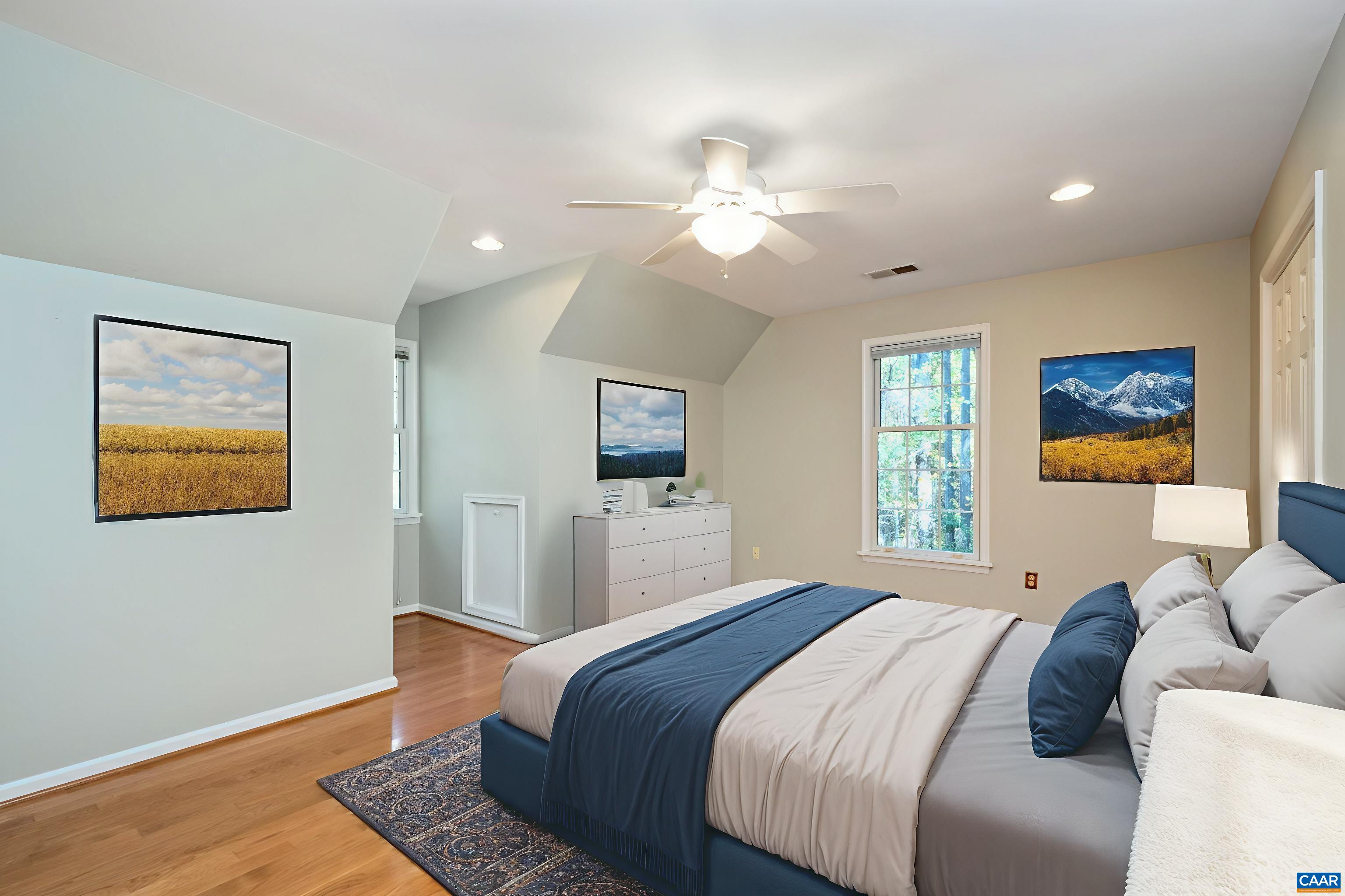 4375 Taylor Creek Road Afton, VA 22920 - Photo 46 of 75 a bedroom with a large bed and a window