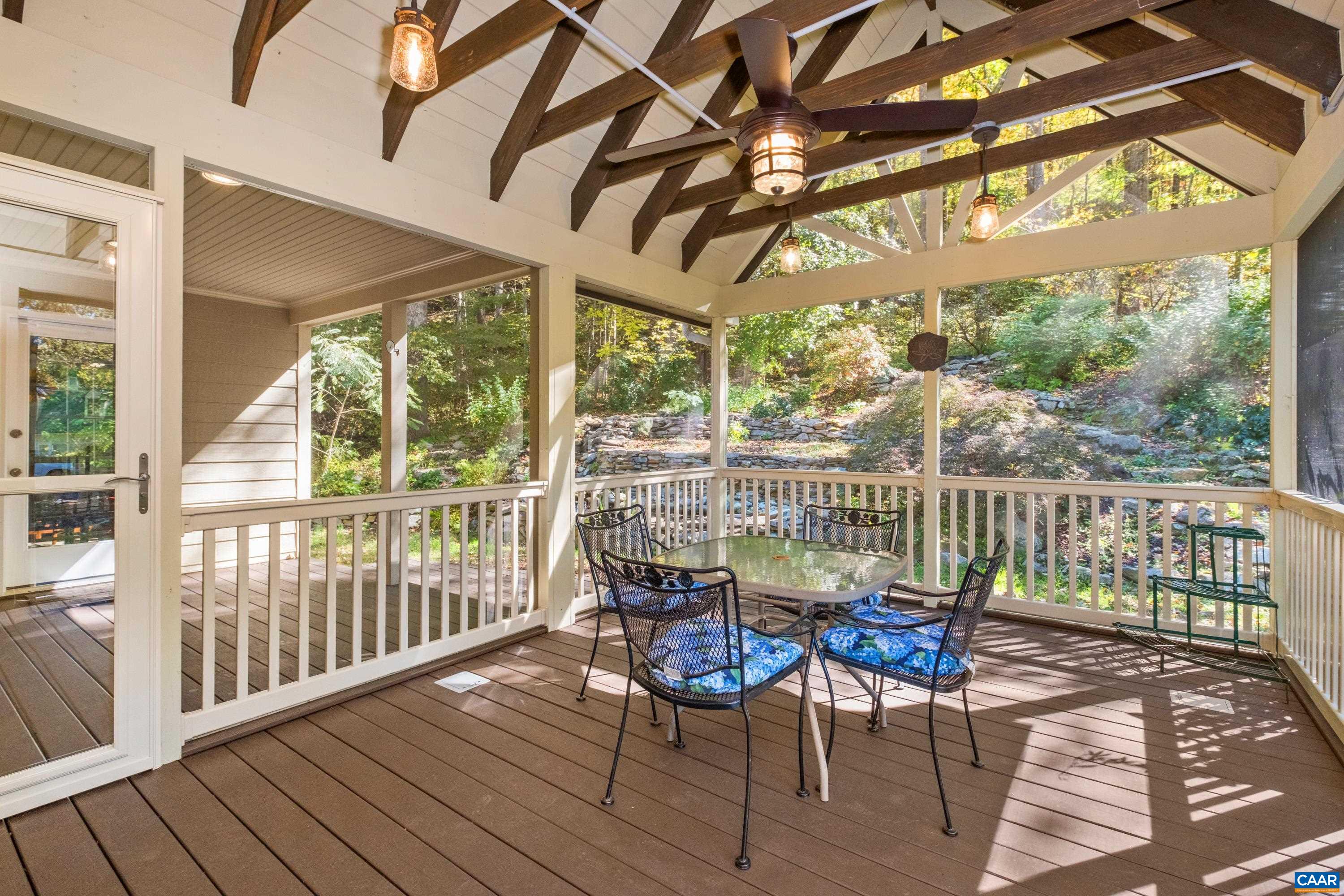 4375 Taylor Creek Road Afton, VA 22920 - Photo 7 of 75 a view of a chairs on the roof deck