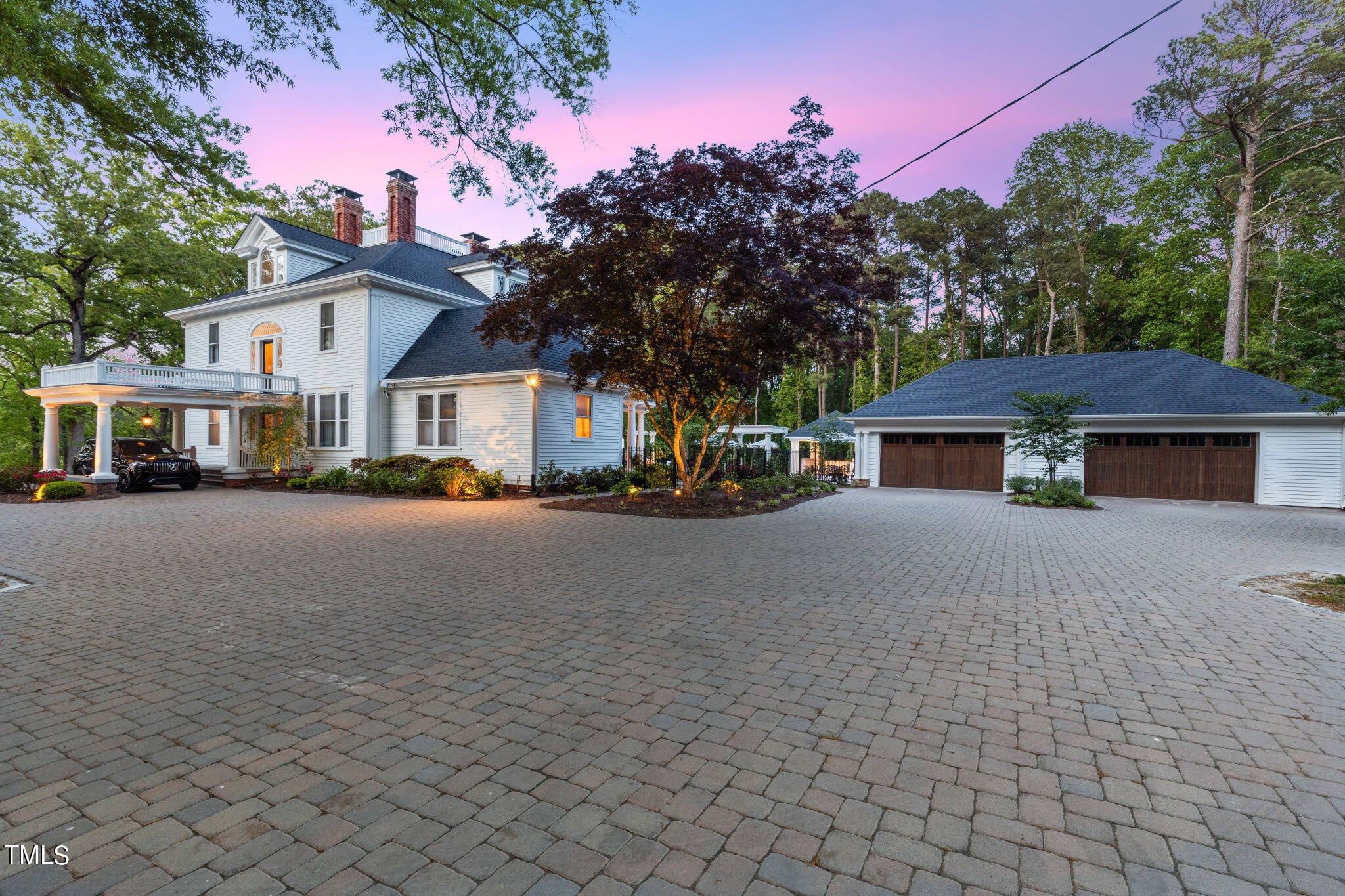 6321 Johnson Pond Road Fuquay-Varina, NC 27526 - Photo 7 of 50 a front view of a house with a street