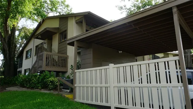a view of a house with a window
