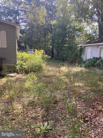 a backyard of a house