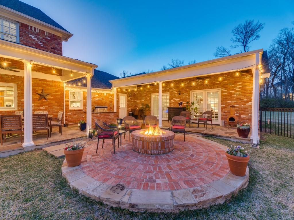 343 East Tripp Road Sunnyvale, TX 75182 - Photo 33 of 36 a view of a porch with furniture and garden