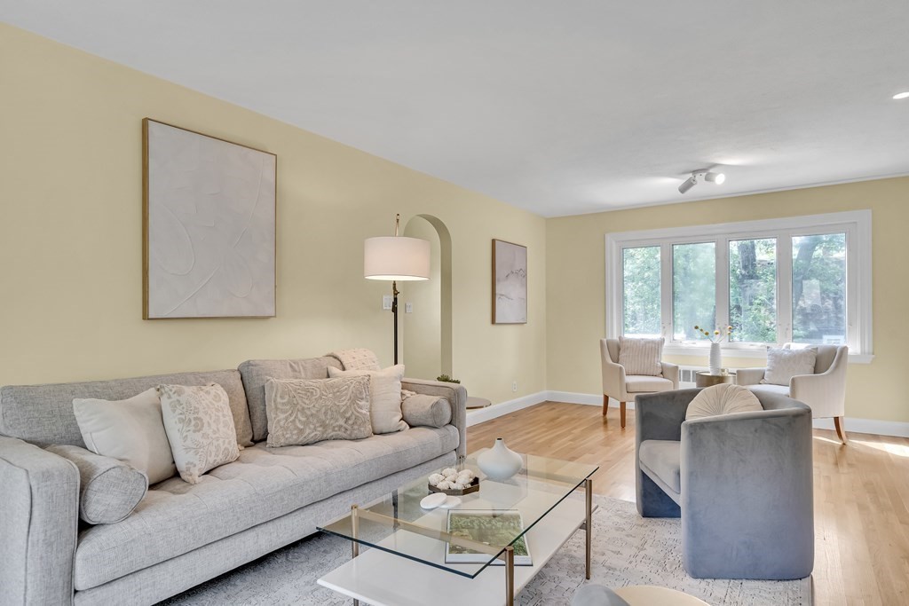31 Park Drive Newton, MA 02461 - Photo 2 of 31 a living room with furniture and a large window