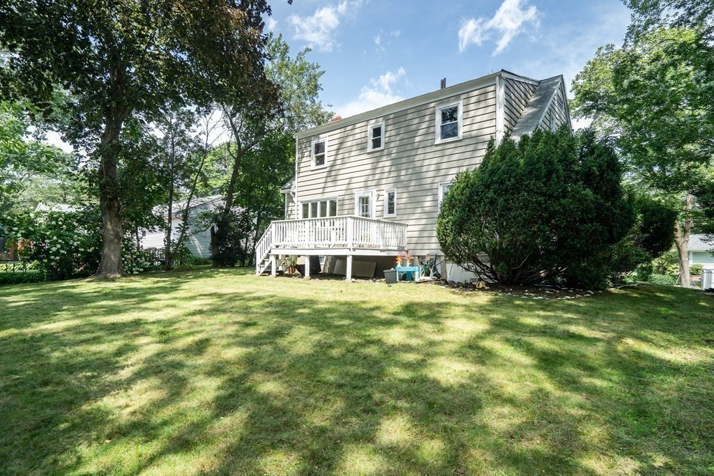 31 Park Drive Newton, MA 02461 - Photo 29 of 31 a front view of a house with a garden