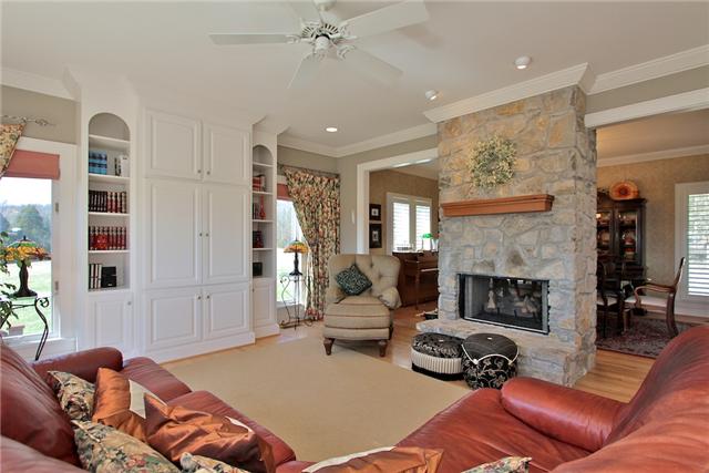 367 Burnt House Road Lebanon, TN 37090 - Photo 6 of 20 a living room with furniture and a fireplace