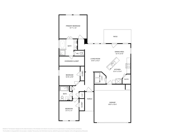 a picture of a floor plan