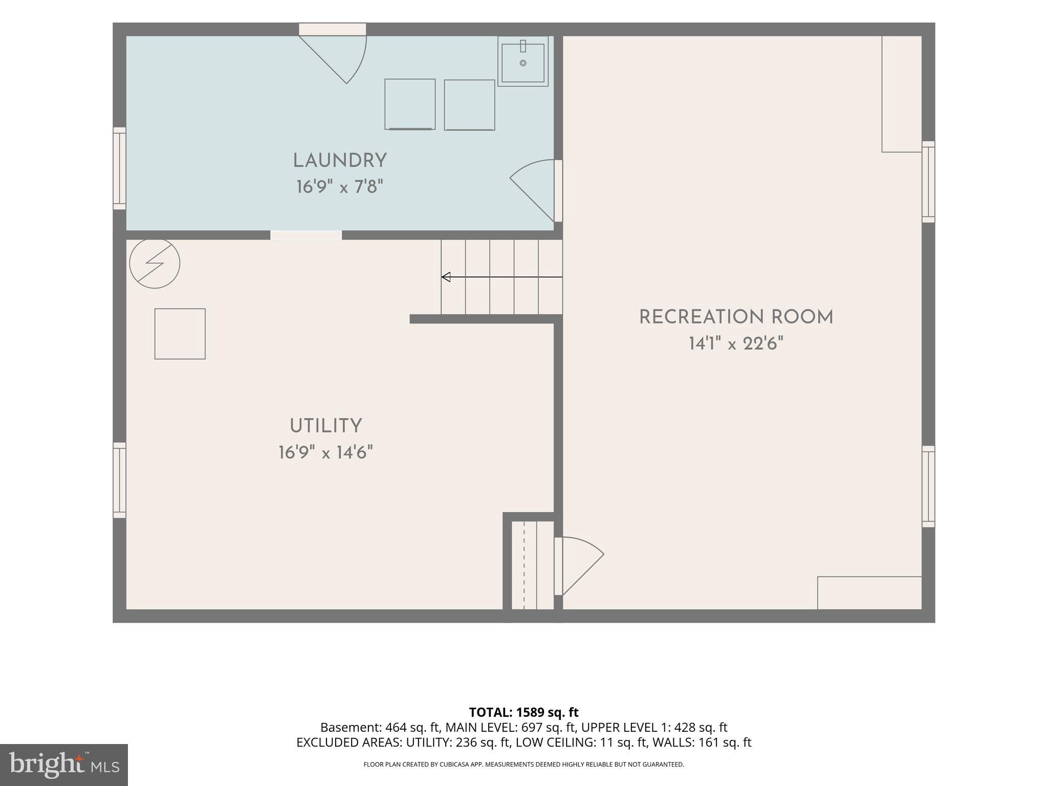 10319 Greentop Road Cockeysville, MD 21030 - Photo 27 of 28 Lower Level - Floorplan