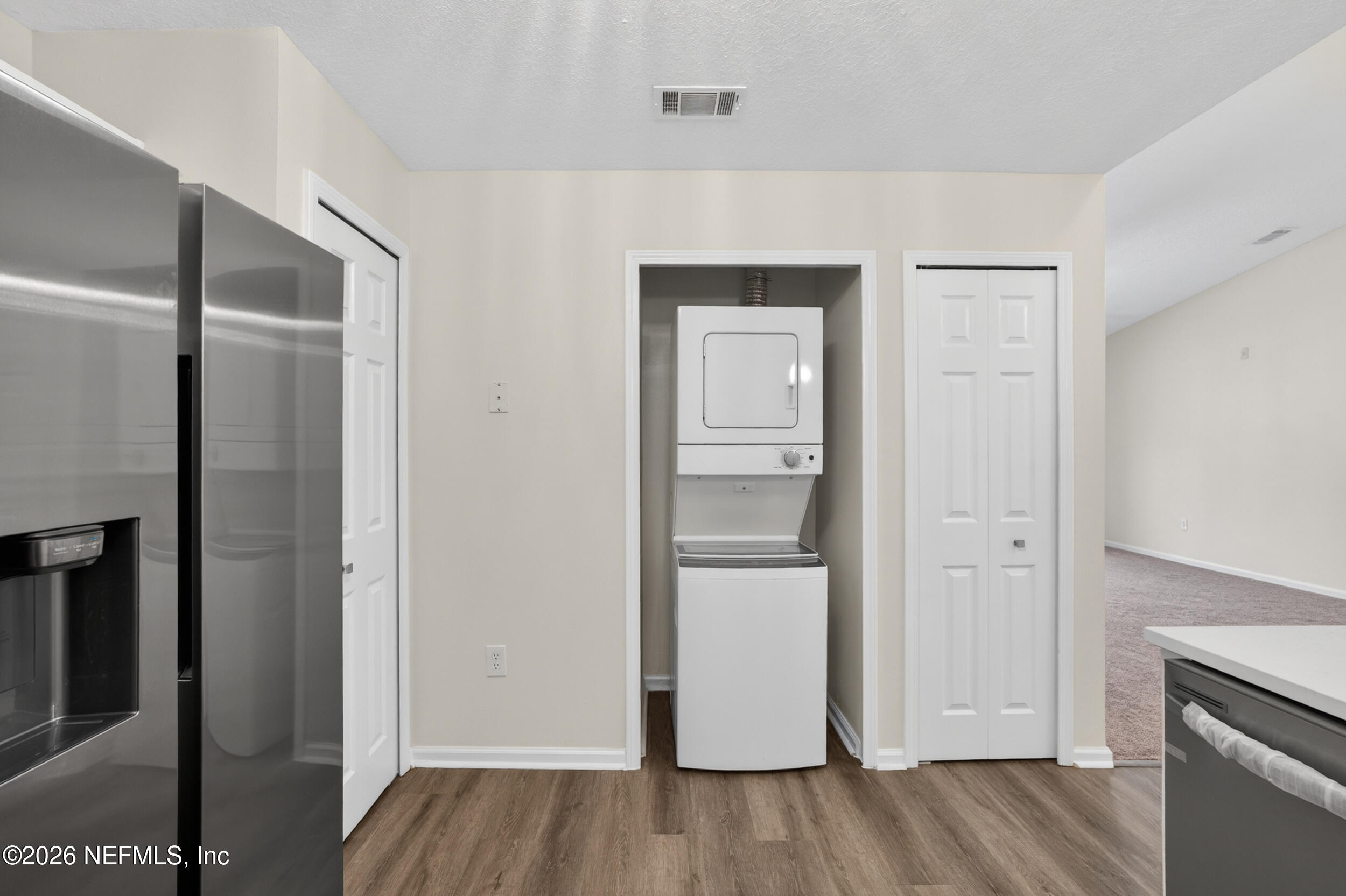 7920 Merrill Road, Unit 615 Jacksonville, FL 32277 - Photo 10 of 26 Stacked washer and dryer