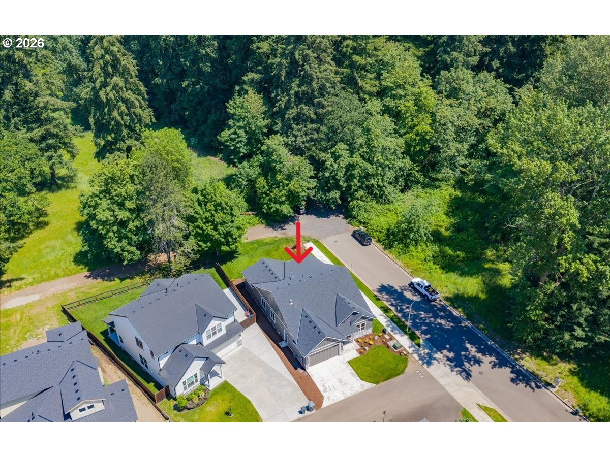 2147 Northeast Spitz Road Canby, OR 97013 - Photo 3 of 48 an aerial view of a house with a yard