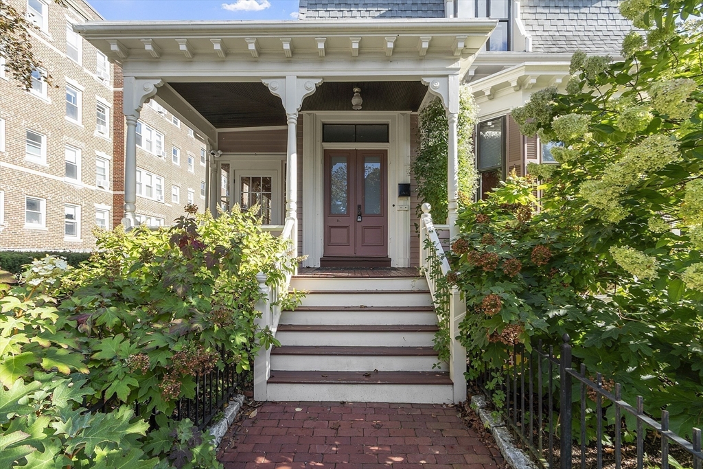 34 Day Street Somerville, MA 02144 - Photo 3 of 42 a view of the entrance door of the building