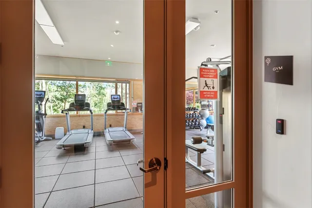 a view of a terrace with skyline