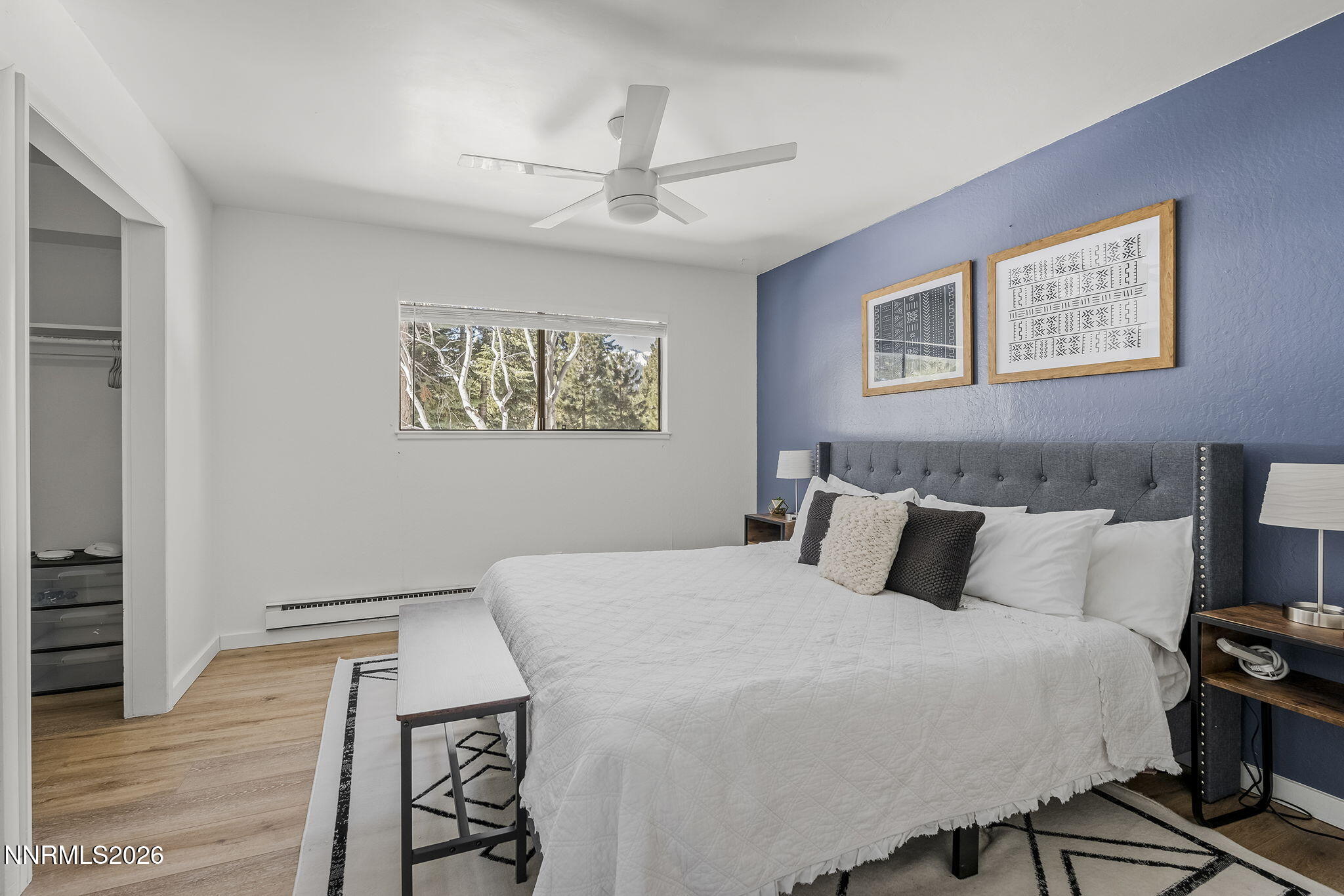 321 Ski Way Incline Village, NV 89451 - Photo 11 of 17 a bedroom with a bed and a desk