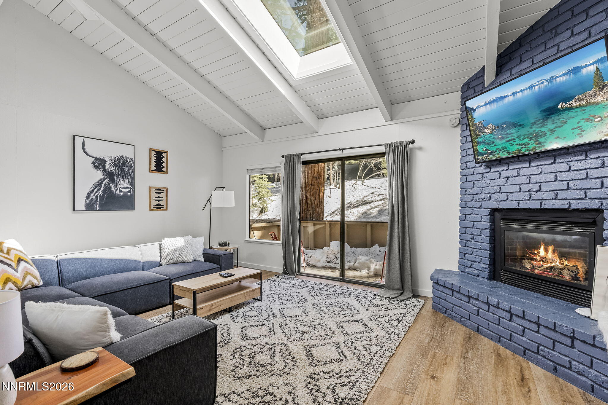 321 Ski Way Incline Village, NV 89451 - Photo 3 of 17 a living room with furniture and a fireplace