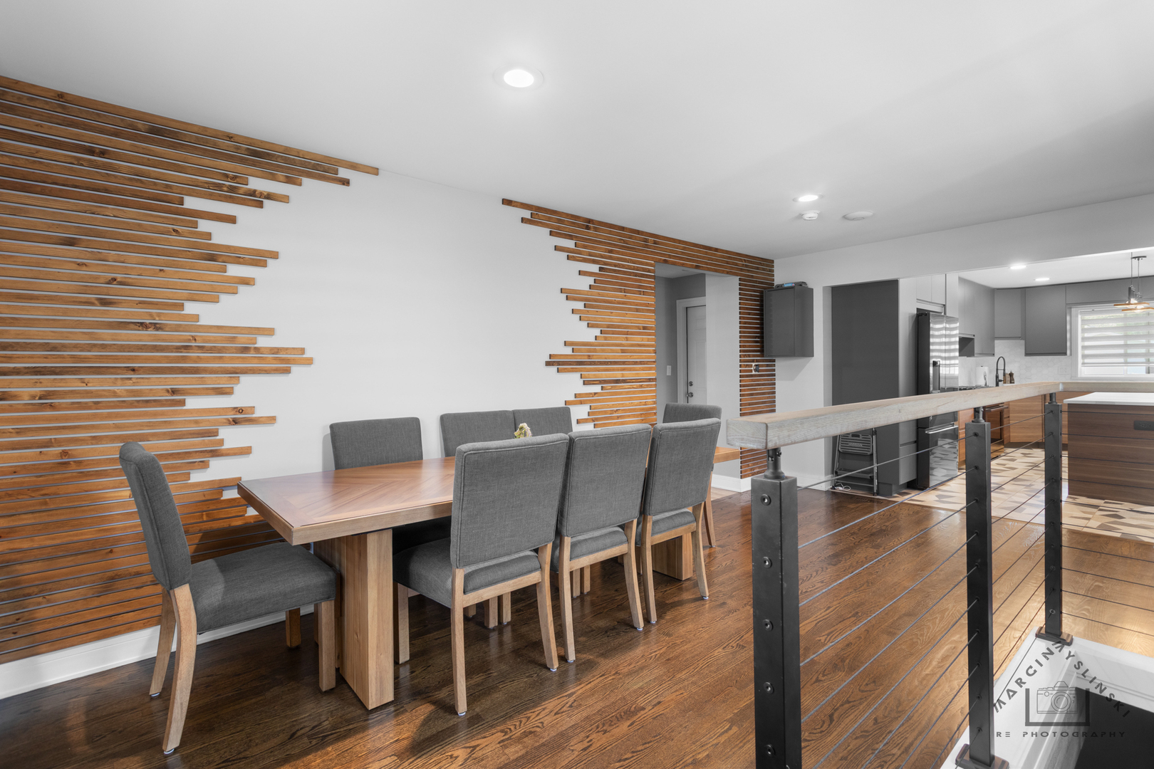 575 Olive Street Hoffman Estates, IL 60169 - Photo 13 of 26 a view of a dining room with furniture and wooden floor