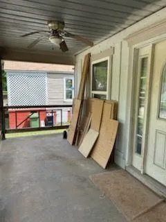 a view of a house with a swimming pool