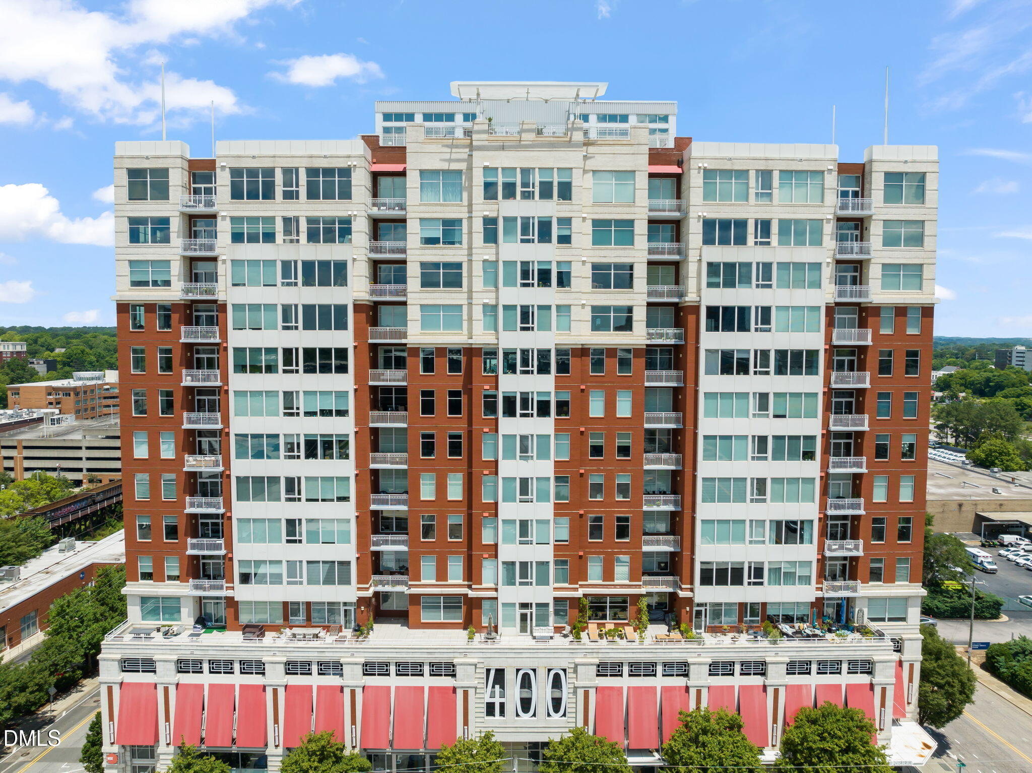 400 West North Street, Unit 1218 Raleigh, NC 27603 - Photo 3 of 41 Ariel view