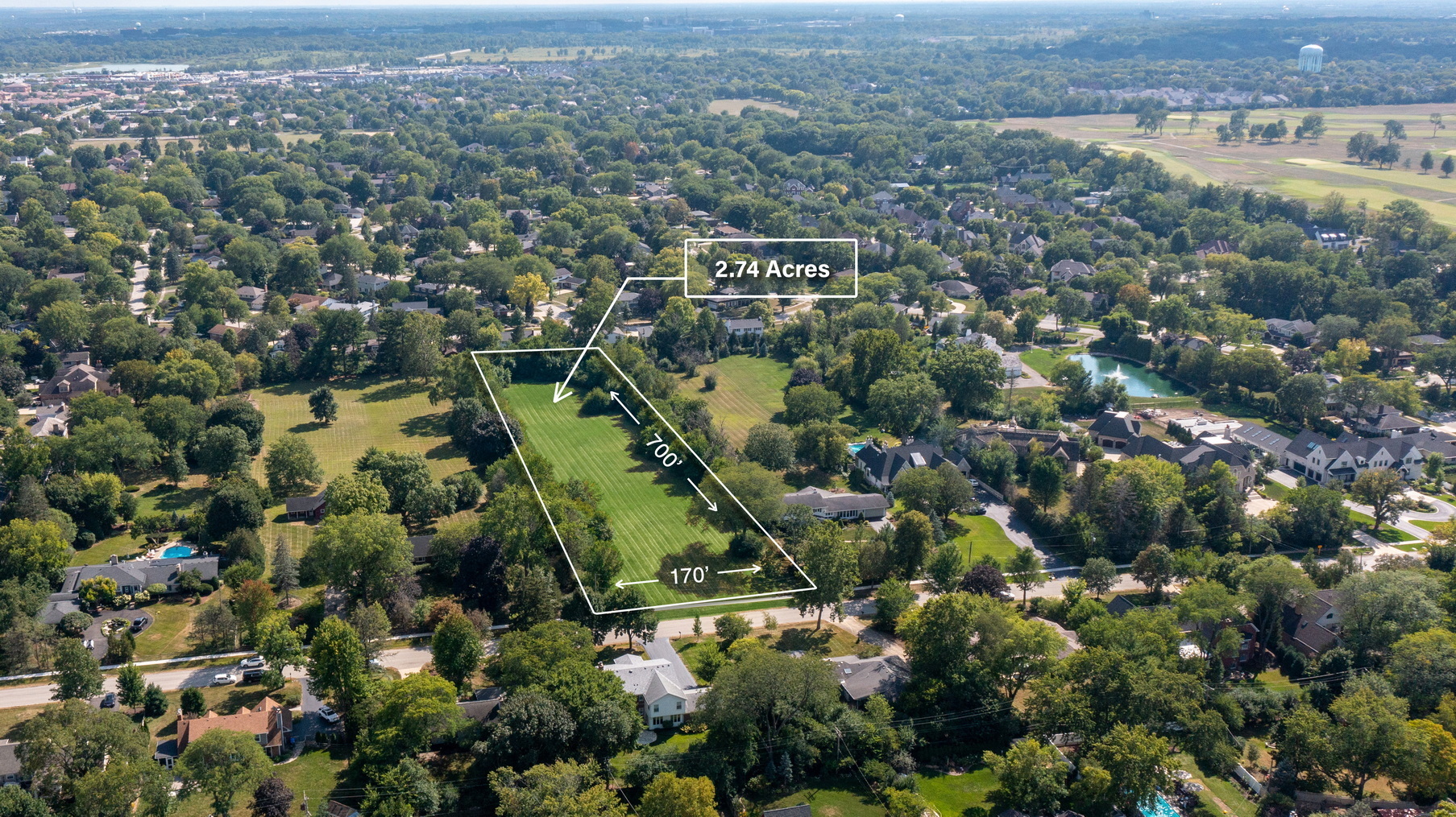 110 East Farnham Lane Wheaton, IL 60189 - Photo 4 of 17 an aerial view of a city