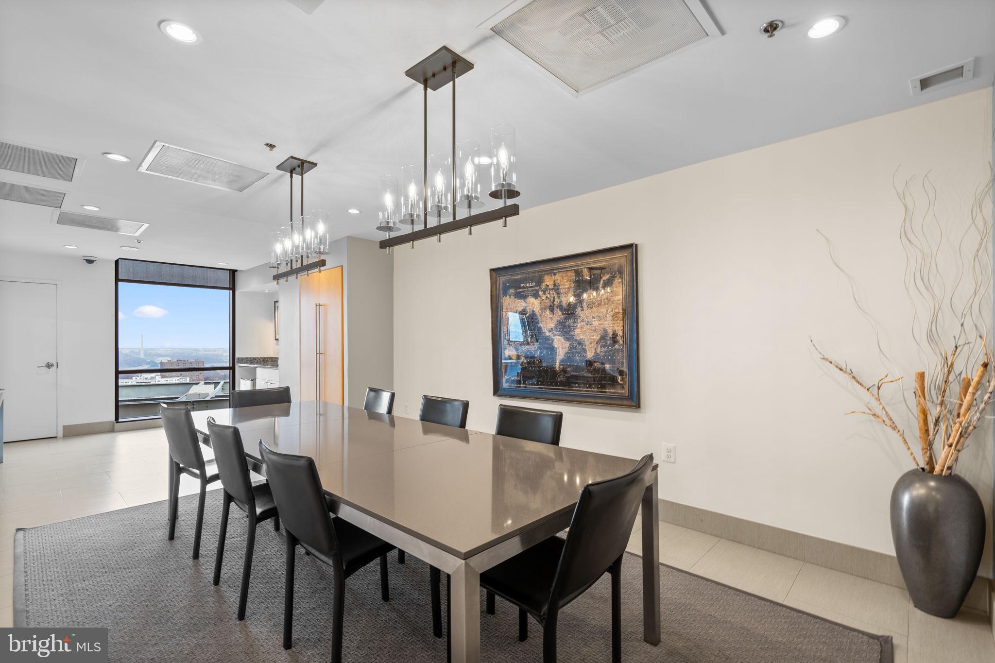 2001 15th Street North, Unit 813 Arlington, VA 22201 - Photo 25 of 31 a view of a dining room with furniture