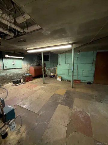 a view of a car garage