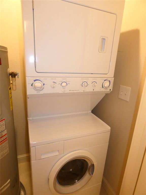 6159 Oram Street, Unit 105 Dallas, TX 75214 - Photo 14 of 16 a close up view of washer and dryer