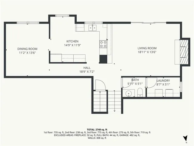 $335,000 | 1910 Northwest 45th Street, Riverside, MO 64150