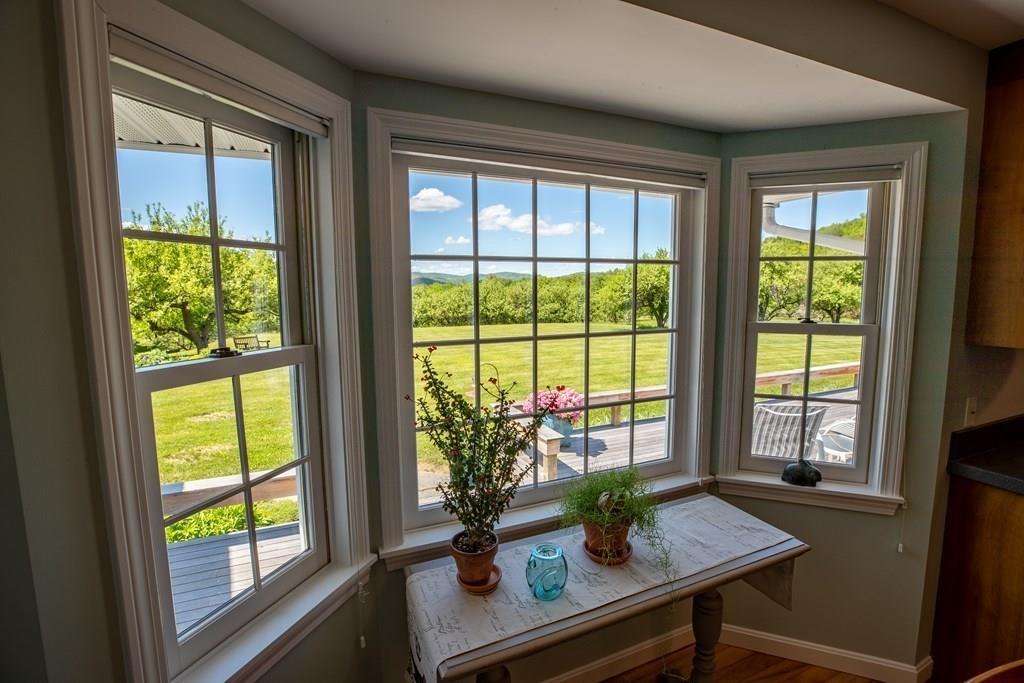 411 West Leyden Road Leyden, MA 01337 - Photo 17 of 42 a view of a workspace with a window