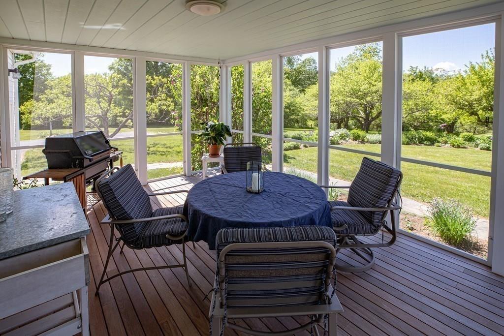 411 West Leyden Road Leyden, MA 01337 - Photo 34 of 42 a view of a dining room with furniture window and outside view
