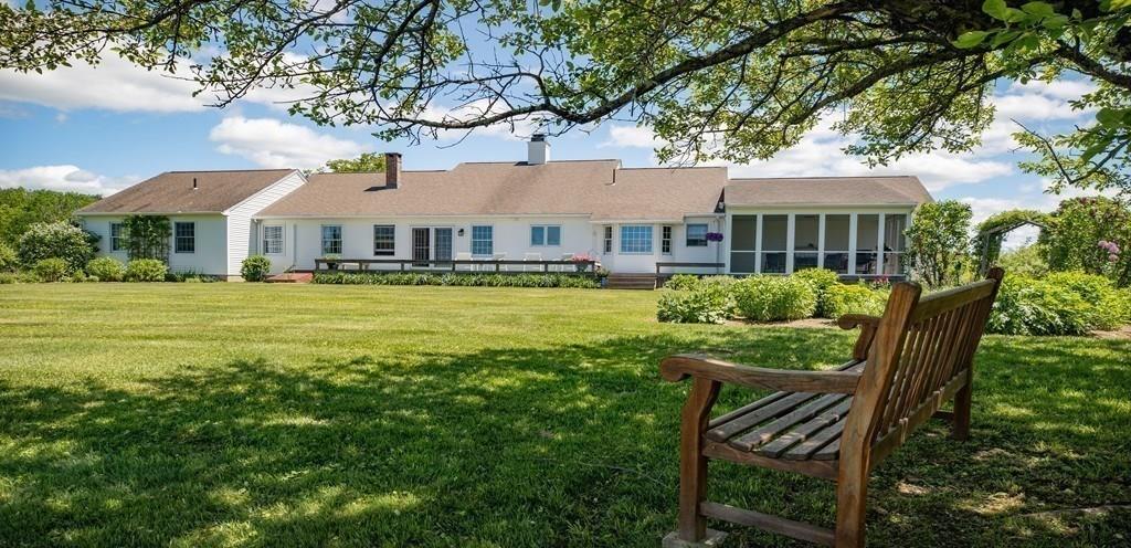 411 West Leyden Road Leyden, MA 01337 - Photo 9 of 42 a front view of a house with swimming pool having outdoor seating