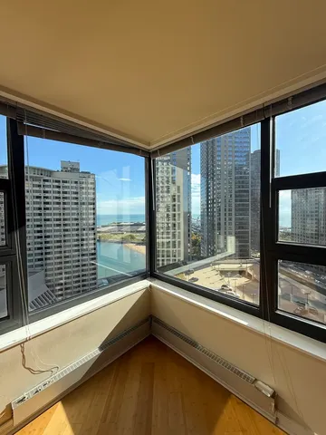 a view of lot of a kitchen with a large window