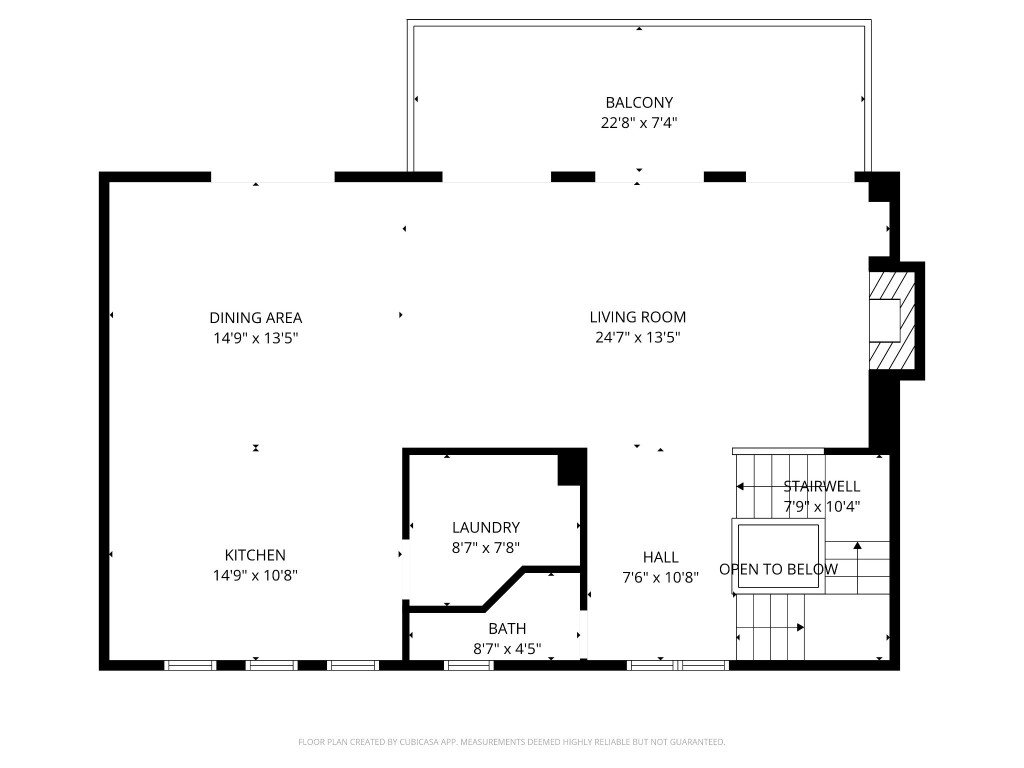 320 Detering Street Houston, TX 77007 - Photo 31 of 32 Second floor floor plan has approx. dimensions. Tenant to verify.