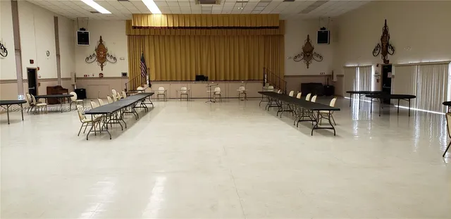 a view of a front door