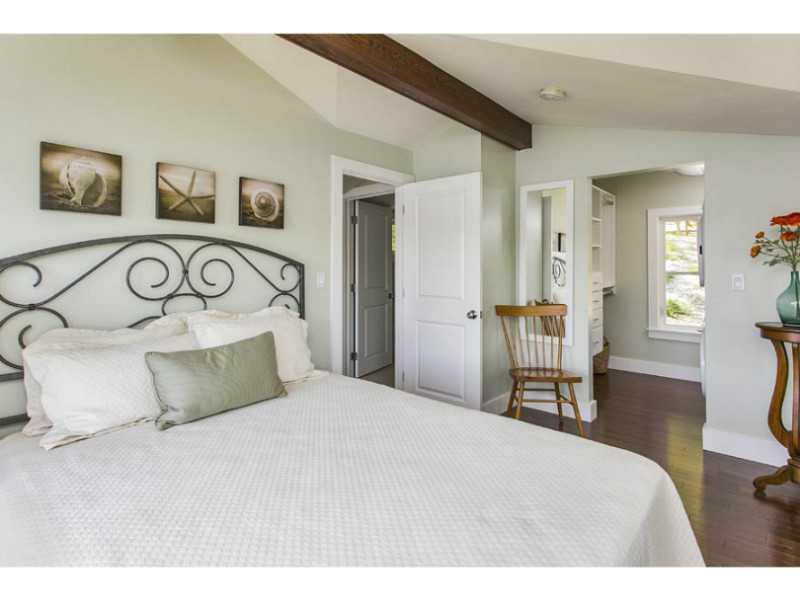 95 Parshley Road Bath, ME 04530 - Photo 6 of 19 Master Bedroom. Note ceiling beams...