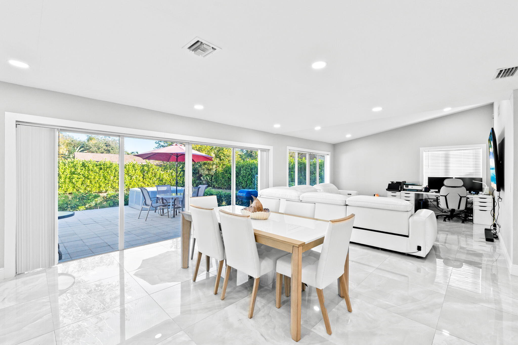 12293 Old Country Road South Wellington, FL 33414 - Photo 6 of 32 a view of a dining room with furniture window and outside view