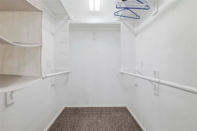 a view of walk in closet