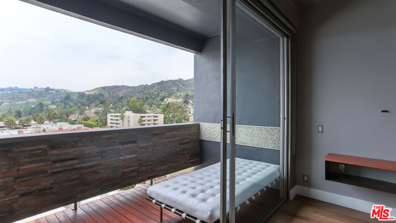 7250 Franklin Avenue, Unit 1112 Los Angeles, CA 90046 - Photo 11 of 29 a view of balcony with furniture