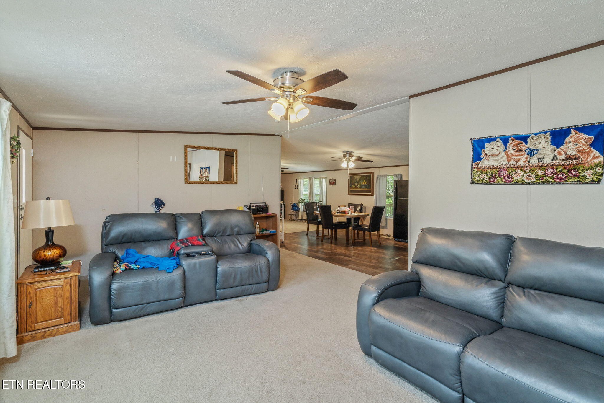 20156 Steekee Road Loudon, TN 37774 - Photo 24 of 46 a living room with furniture and a flat screen tv