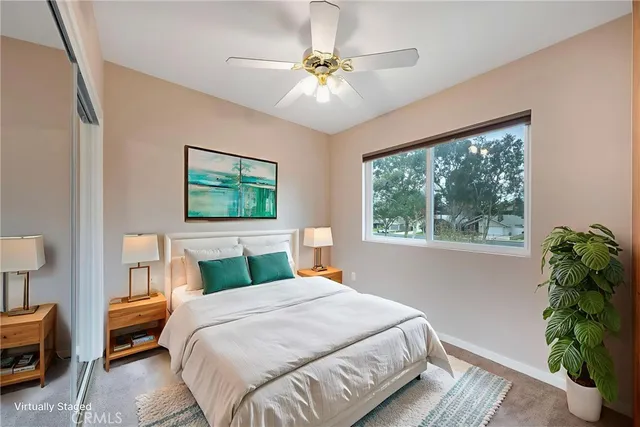 a view of small space with racks on the wall