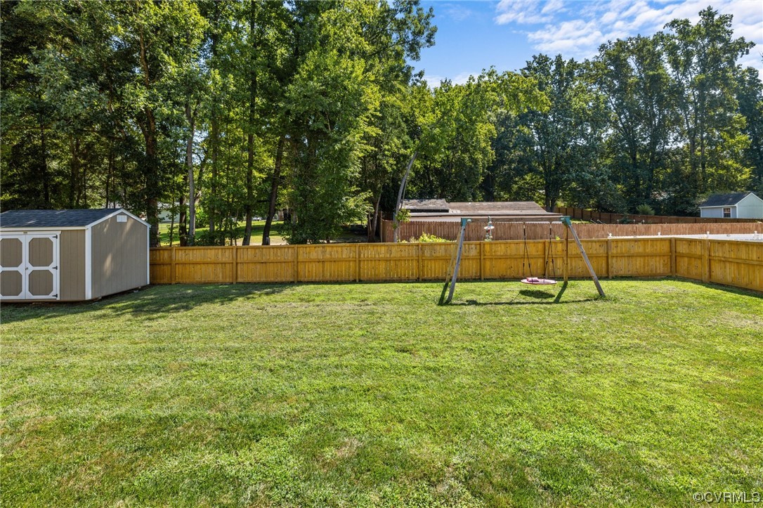 5419 Sandy Ridge Terrace Chesterfield, VA 23832 - Photo 24 of 27 a view of a backyard