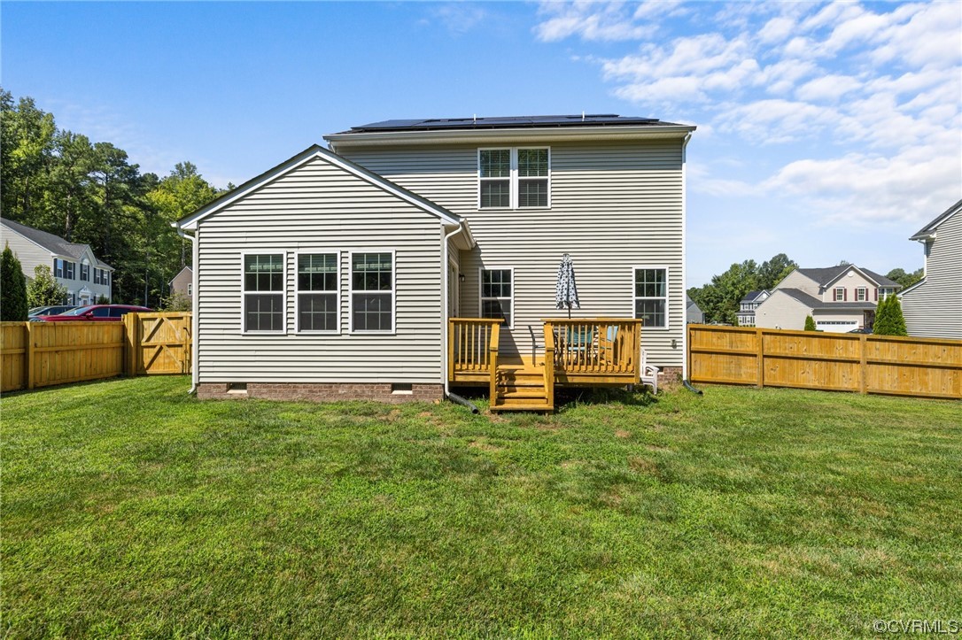 5419 Sandy Ridge Terrace Chesterfield, VA 23832 - Photo 26 of 27 a view of a house with a backyard