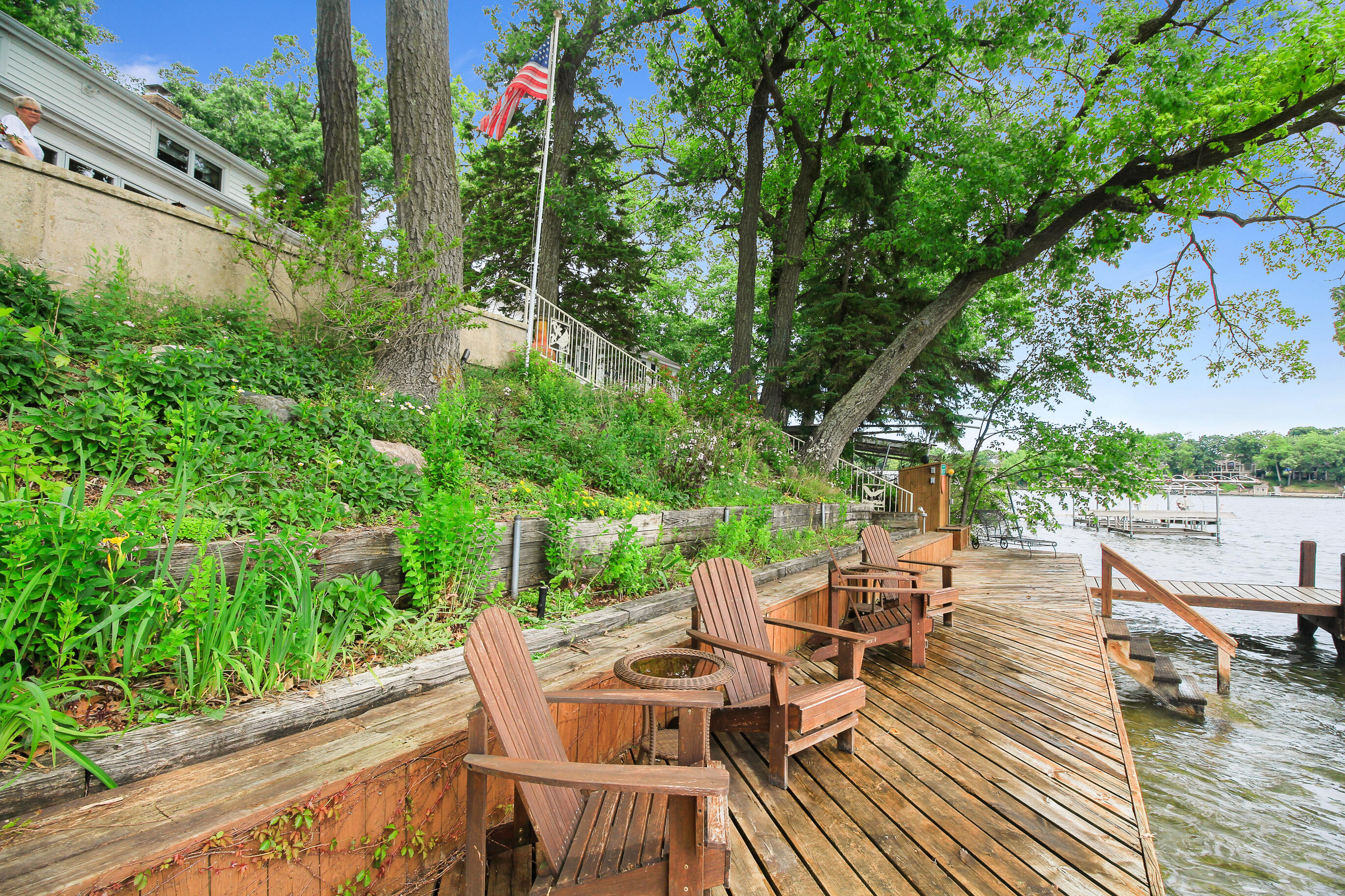 W5337 Lost Nation Road La Grange, WI 53121 - Photo 11 of 65 Expansive Lakeshore Deck