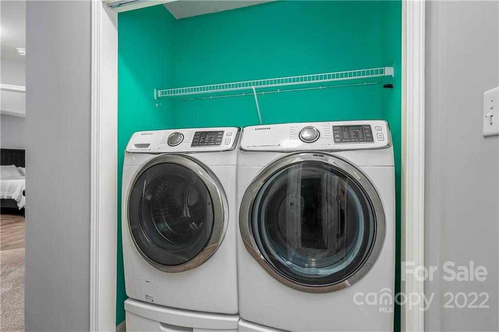 7601 Silverton Way Huntersville, NC 28078 - Photo 20 of 26 a close up view of a washer and dryer