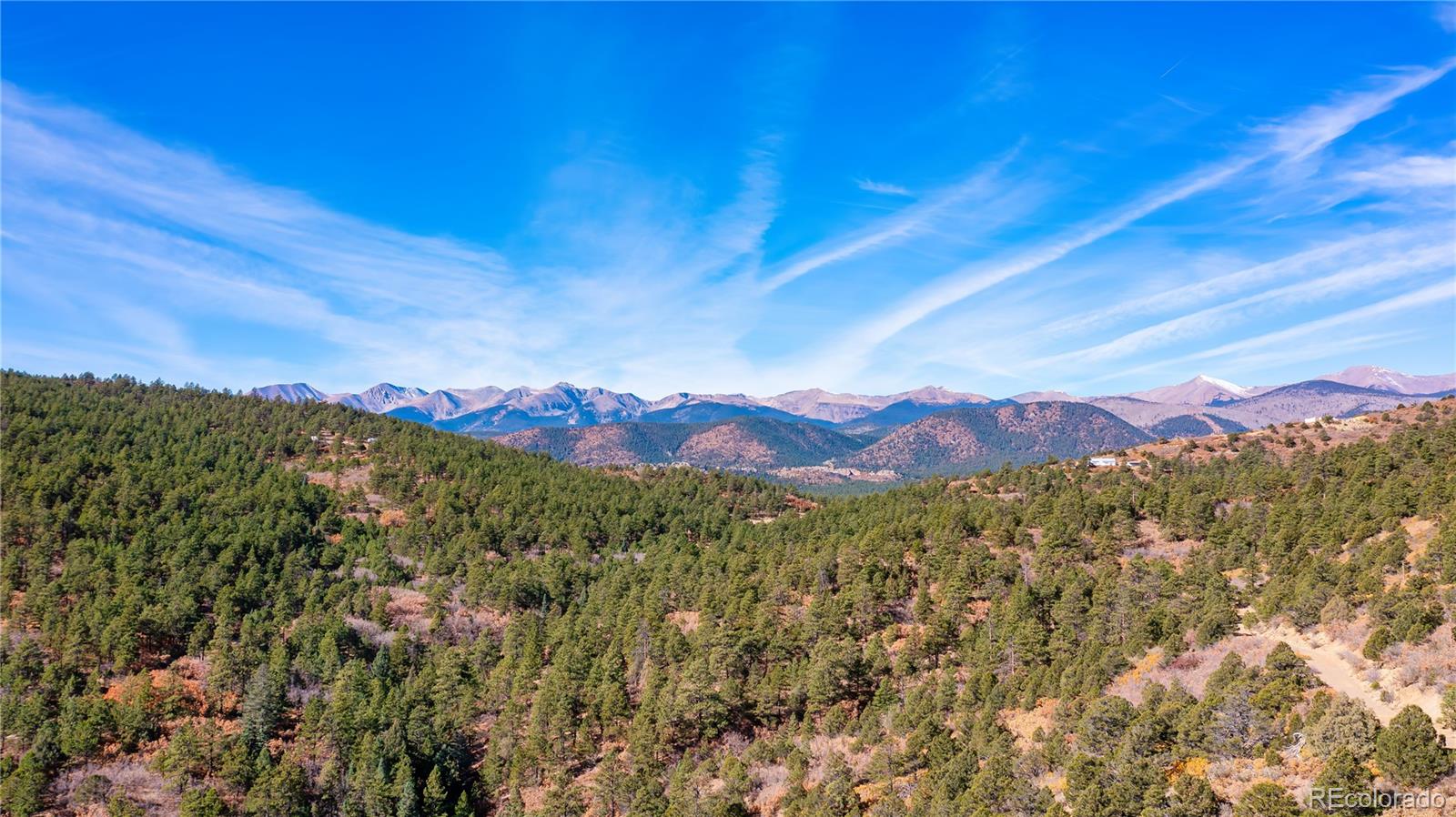 14341 Northridge Road Weston, CO 81091 - Photo 37 of 49 a view of a mountain range with a lush green hillside