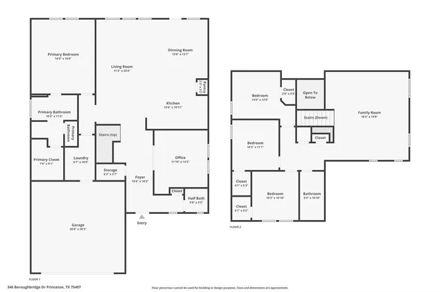 $2,250 | 346 Boro Brg Drive, Princeton, TX 75407