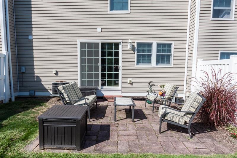 6 Castle View Drive McKees Rocks, PA 15136 - Photo 12 of 25 The backyard is sizable, and the patio is private with no neighbors directly across the way.