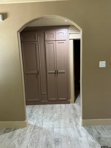 a view of front door